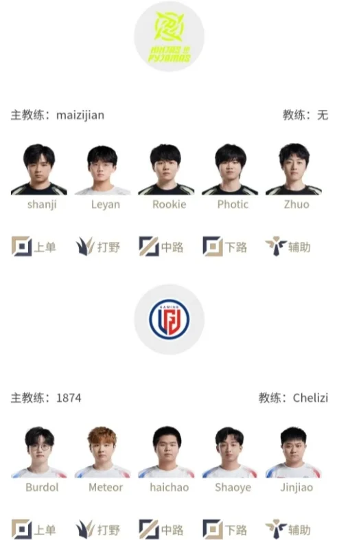 leyan_LPL Leyan回归NIP战队 首发名单公布迎战LGD