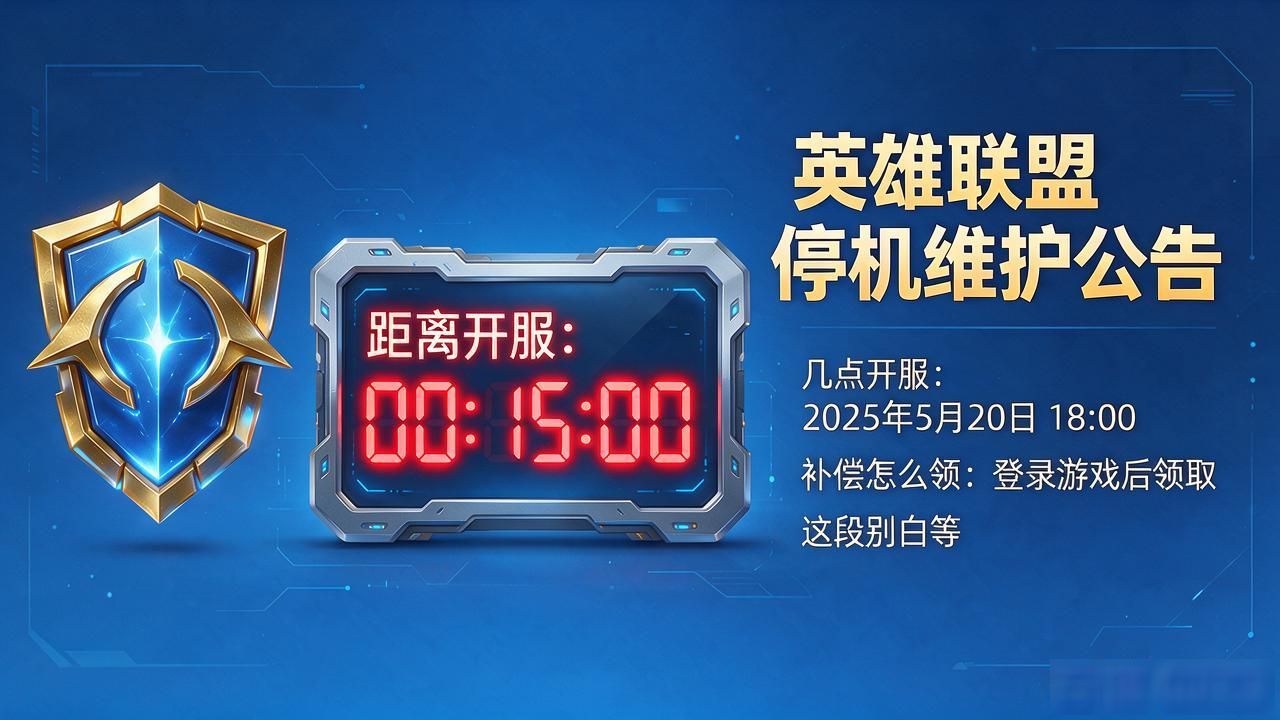 lol停机维护时间2026_lol停机维护公告_lol停机维护一般要多久