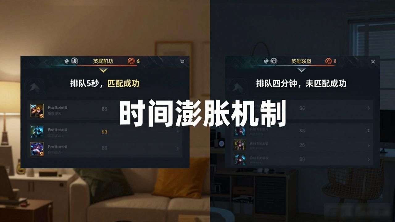 lol匹配总坑队友？隐藏分和时间膨胀机制一次讲清