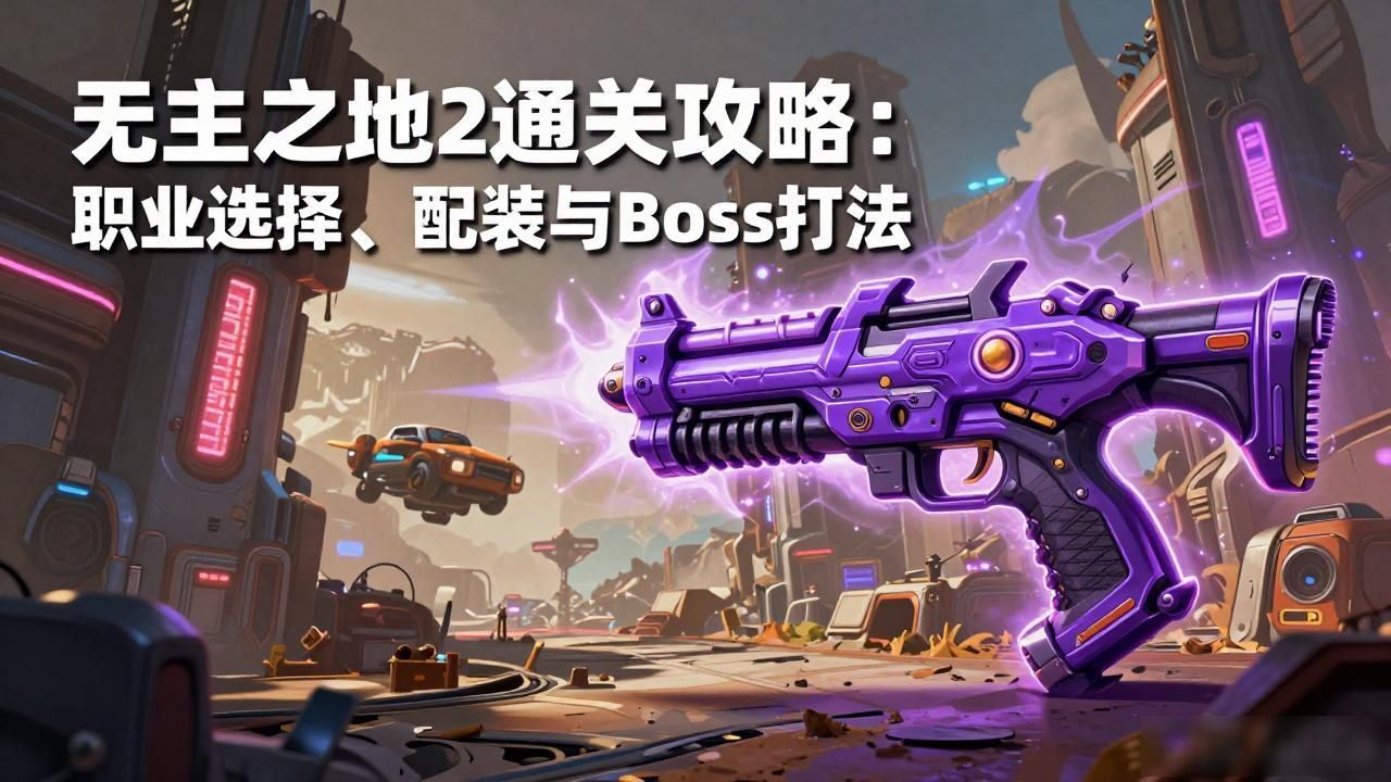 无主之地2通关攻略：职业选择、配装与Boss打法