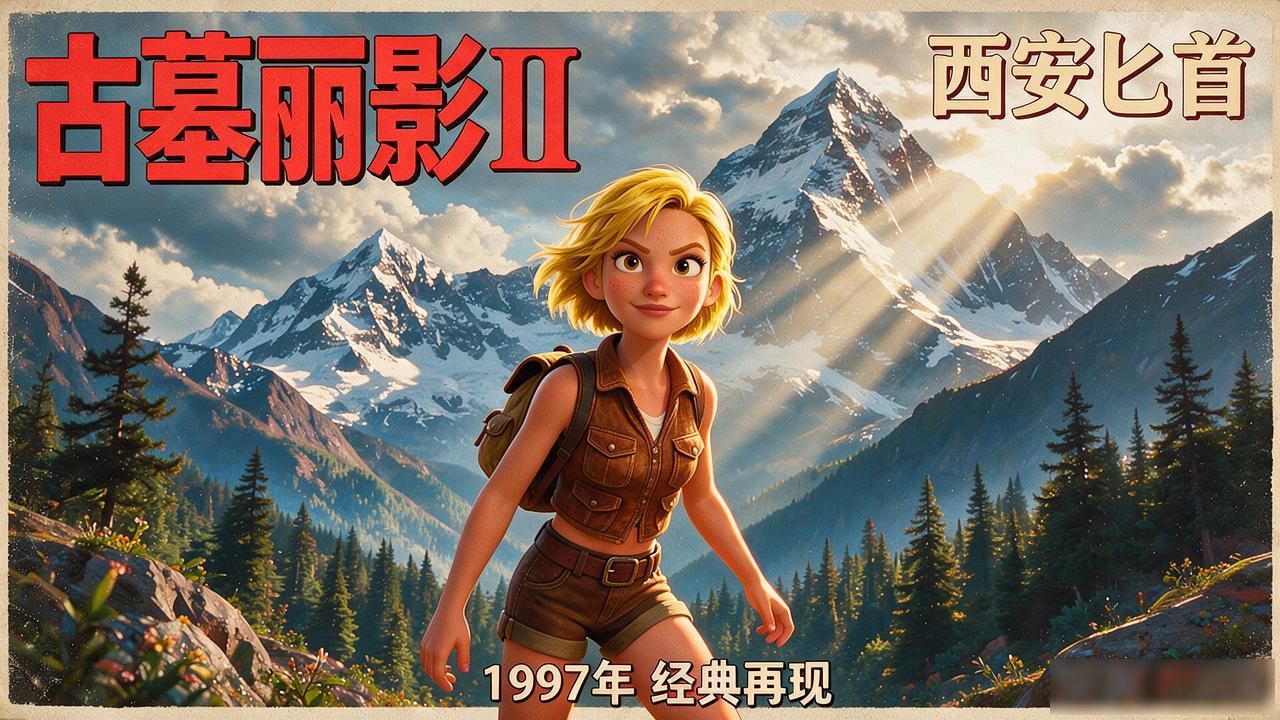 古墓丽影系列_古墓丽影游戏发展历程_古墓丽影劳拉坠机事故