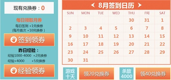CF8月军火基地签到抽奖福利道具_CF8月军火基地活动规则详解_cf8月军火基地