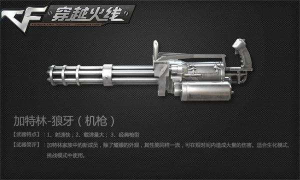 穿越火线集结密令SOCOM16_穿越火线加特林狼牙图解_穿越火线集结密令