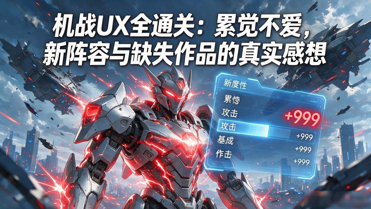 机战UX评测_3DS机战游戏推荐_机战ux